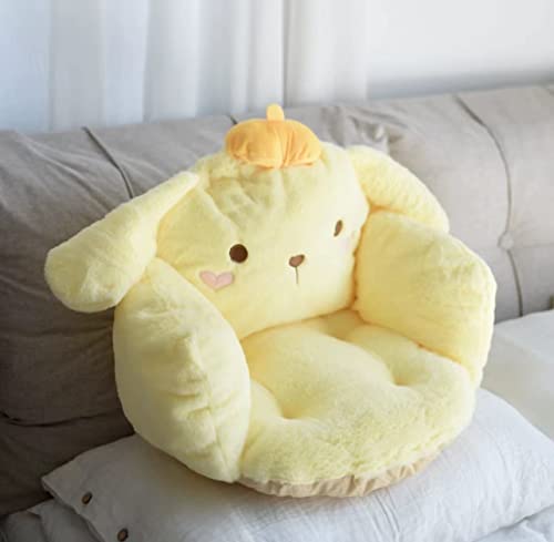 ポムポムプリン　クッション　ぬいぐるみ　ビーズクッション　大きい　平成レトロ プリンのダメになるクッションが当たる!! 20周年アニバーサリーイヤー