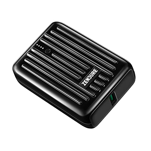 Zendure Portable Charger, 10,000mAh Power Bank 10K Mini Battery Pack PD 20W Power Delivery Quick Charge 3.0 USB C External Battery for iPhone 15 14 13 12 X Samsung S22 S21 Google iPad etc