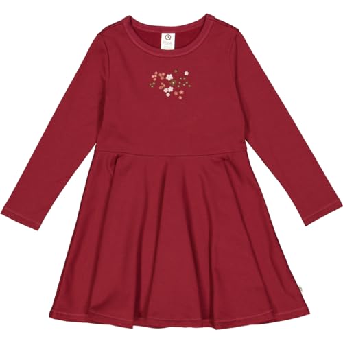 Robe Flora Sweat L/S Müsli pour fille vêtement souple anti irritation