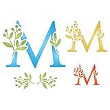 Wiederverwendbare Wandschablone – für Poster, Karten, Scrapbooking, Tagebücher, Wände, Böden, Stoffe, Möbel, Glas oder jede flache Oberfläche.