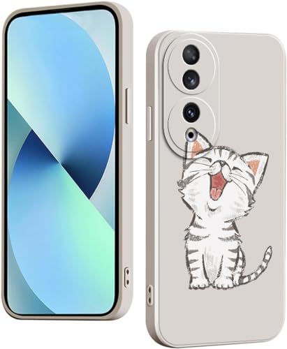 WOKEZ Telefonfodral till Honor 90 - Kattunge, Ultratunn Silikon