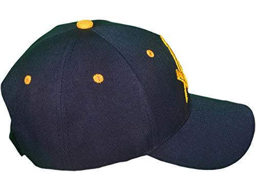 Image of AborenCo Freemason Mason Lodge Symbol Adjustable 3D Embroidery Baseball Cap Hat