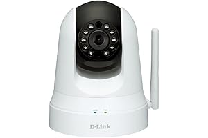D-Link Pan & Tilt Wi-Fi Camera: Enhanced Home Surveillance with High-Definition Clarity