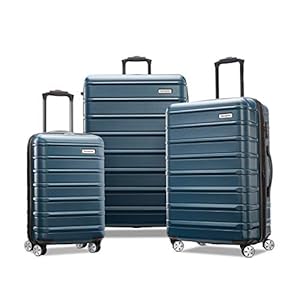 Samsonite Omni 2 Hardside Expandable Luggage with Spinners, Nova Teal, 3-Piece Set (CO/MED/LG)