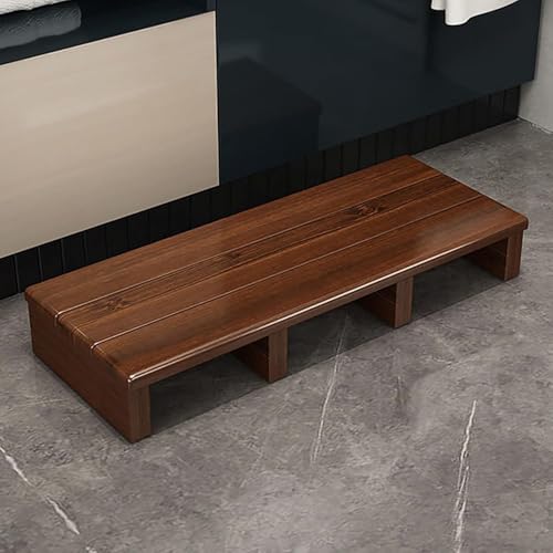 Escalón de madera para subir a la cama alta sin esfuerzo ni resbalones
