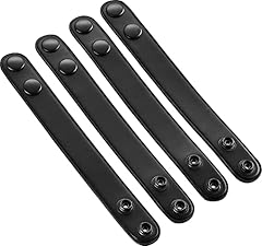 Black Leather Black Snaps