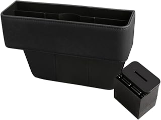 Wakauto Caixa Porta-Copos De Carro Acessórios Interiores Do Carro Bolsos De Carro Organizador De Lacuna De Carro Rolha Lateral Do Carro Coletor De Lacuna De Cunha Automática Bolso De