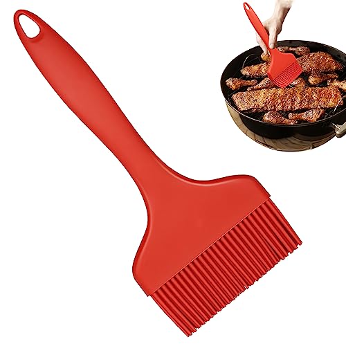 Brosse à badigeonner en silicone, grande brosse à pâtisserie pour barbecue pour la cuisson,...