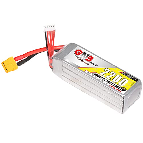 GAONENG GNB 14.8V 2200mAh 4S 100C LiPo Battery with XT60 Connector for RC Graphene Battery for 180-330mm Brushless Drone Drone Soccer DIY Drone FPV Drone Quadcopter Helicopter RC Boat RC Hobby -  GNB22004S100A