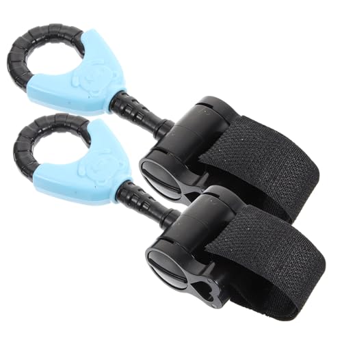 ASAKKURA Stroller Accessory Hooks 2 Pcs Universal for Stroller Car Bicycle Easy to Attach Durable