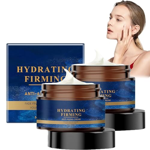 Olavitas Cream- Complejo Relajante Antiarrugas Antienvejecimiento con Péptido y Ácido Hialurónico - Hidratación profunda para una juventud y reduce las líneas finas y las arrugas (2pcs)