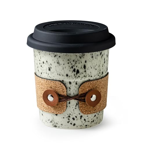 Cormomu Coffee Travel Mug, Spill Proof Coffee Tumbler Coffee Cup with Lids