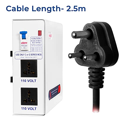 Image of Maxine for Products to be Used in India (220v) America /Canada (110v) with 100% Copper Transformer Step Down Converter 220 to 110v (2000 W)
