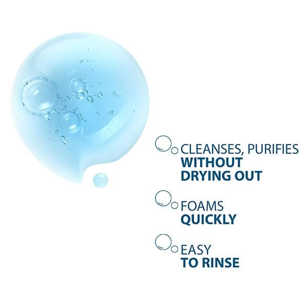 Miniatura 3 de Ducray Gel espumoso Keracnyl 13.5 fl oz Higiene facial y corporal de pieles grasas con tendencia al acné (paquete de 2)