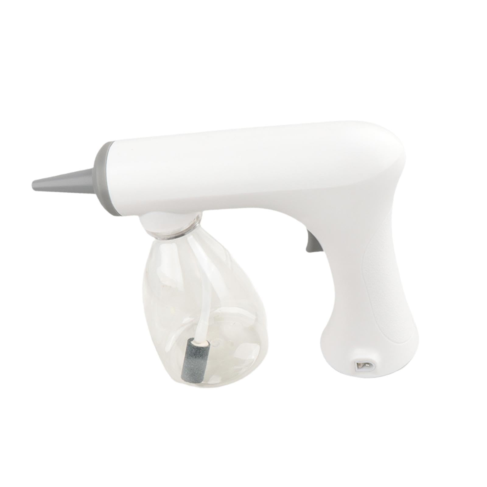 Haarstyling Schaummaschine Schaumerzeuger Perming Schaumspender USB Ladung Elektrisches Styling Werkzeug Komfortable Schnelle Schaumerzeugung für, Weiß 300ml