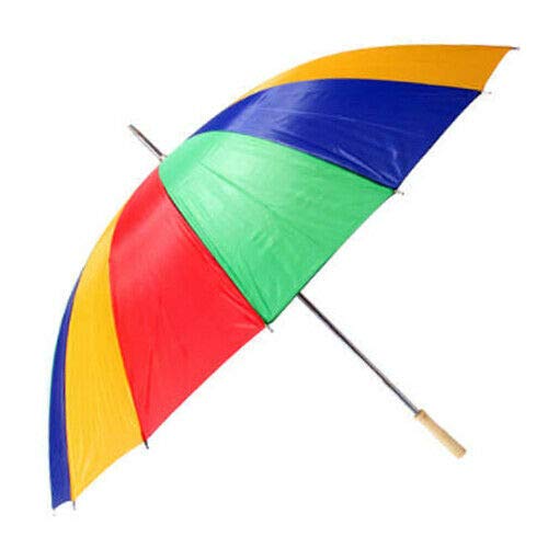BARGAINGALORE Unisex Large Golf Umbrella - Windproof Canopy Covering | For Rain Strong Wind, Weatherproof Shield Brolly Durable Waterproof, Ideal For Rainy Days, Sun Golfing
