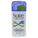 Sure Original Solid - Anti Perspirant and Deodorant, Fresh Scent, 2.7-Ounces (Pack of 6)
