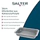 Salter BW02774G 36cm Bräter - Auflaufform/Kohlenstoffstahl Fleischbräter Ofenbackform, Antihaftbeschich backform, Fleisch Gemüse backblech, rechteckige Ofenplatt, Backofenfest bis 220°C, Marblestone