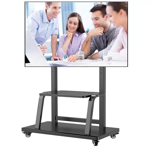 Soporte móvil para TV con ruedas ajustable en altura miniatura 3
