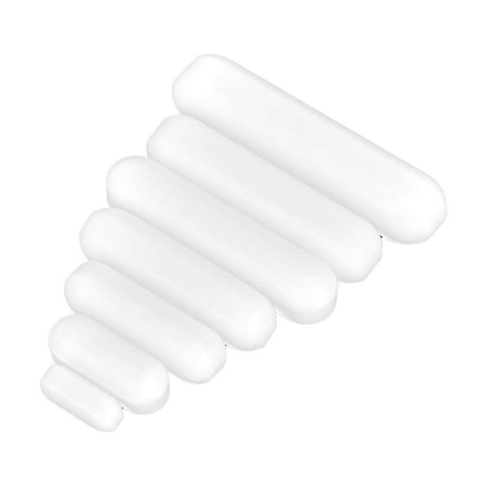 Barre di Agitazione Magnetica PTFE Laboratorio, Set 7 Pezzi Resistente Acidi Alcali Dimensioni 10-35mm