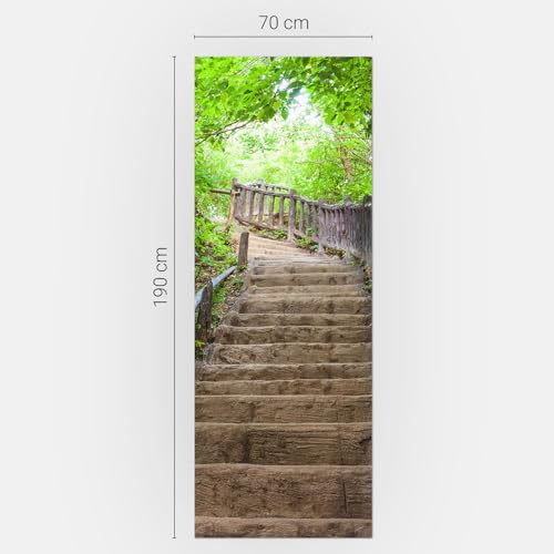 Cómo Renovar una Nevera Rayada con el Vinilo Adhesivo de Bosque 70x190 cm 5