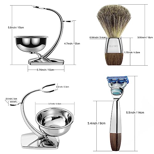 GRUTTI Premium Shaving Brush Set