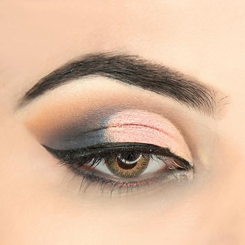 Image of C2P Pro Eyeshadow Pigment for Eye Makeup | Highly Pigmented Loose Metallic Glitter Powder | Long-Lasting & Blendable Shimmer Eyeshadow (Mid Night 10, 2g) for Women & Girls