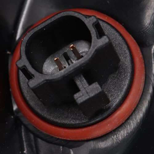 Image of TRQ Driver and Passenger Side Headlight Assembly Set Compatible with 2015-2019 Nissan Versa