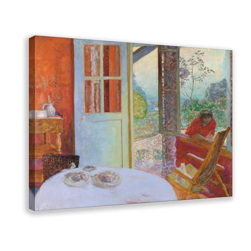 Toile Pierre Bonnard The Dining Room in The Country une décoration murale haut de gamme