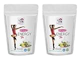 ginseng tea bags - ENERGY TEA 28 DAYS, 100% all natural herbal, non gmo, china green tea, ginseng ro