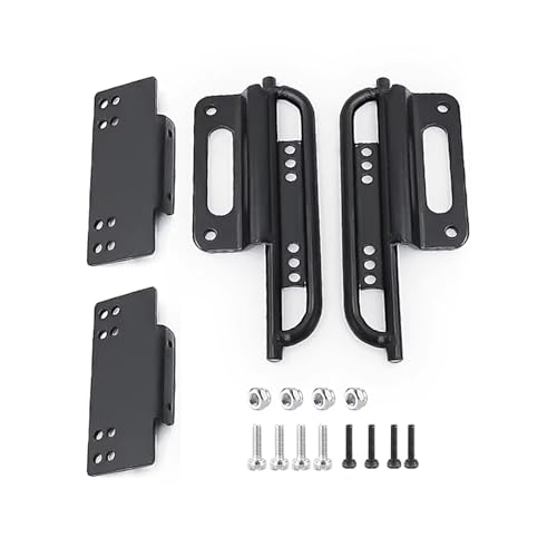 Pédales latérales Axial SCX24 pour surmonter les obstacles en franchissement