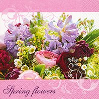 Preisvergleich Produktbild Motivserviette Frühjahr 33x33cm