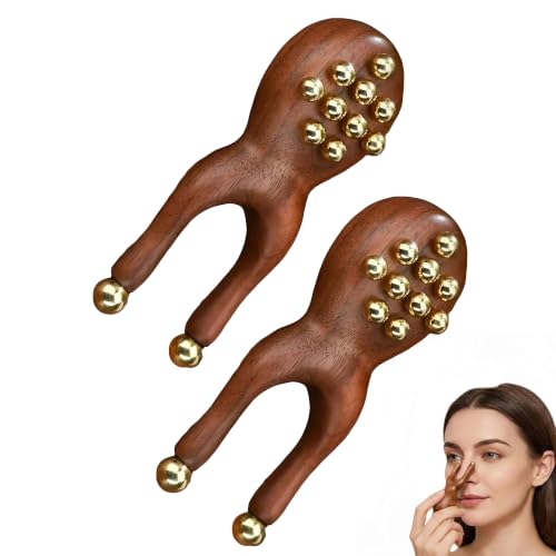 Herramienta de acupresión para relajación facial y masaje de cuello en la oficina o el hogar