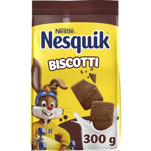 NESQUIK Biscotti Frollini con Cacao, Sacchetto 300g