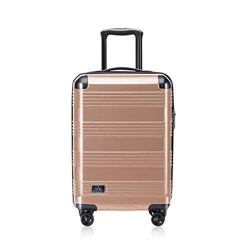 Verdi 20 Inch Carry On with USB Port, Bottom Grip Design Lightweight Scratch Resistant ABS Hardside Luggage Expandable Suitcase with 8-Wheel Rolling Spinner for Women Travel Verdi 20 Inch Carry On with USB Port, Bottom Grip Design Lightweight Scratch Resistant ABS Hardside Luggage Expandable Suitcase with 8-Wheel Rolling Spinner for Women Travel