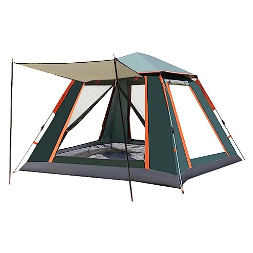 Carpa de camping familiar BNEI para 4 personas verde miniatura 1
