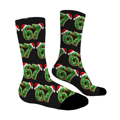 67 Meme Ice Cream Socks