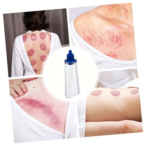 COLLBATH 2 piezas Copas de Terapia Vacuum para Masaje y Cupping Body Guasha miniatura 7