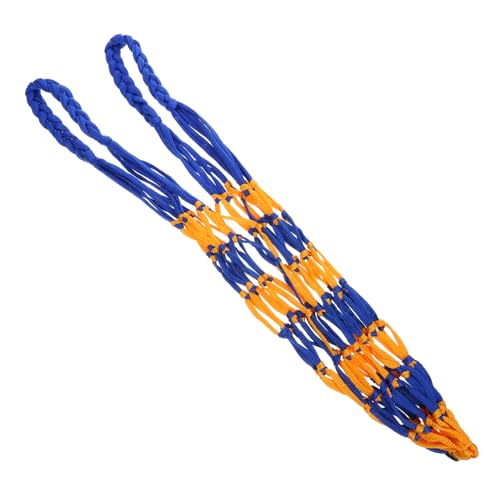 Toddmomy Multi-Purpose Ball Bag Nylon Mesh Storage for Basketball Football Volleyball Straps Compact Convenient