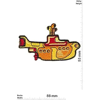 Beatles The Yellow Submarine_1 Écusson Patch en fer brodé sur accessoire - Les Beatles, Paul McCartney, John Lennon, RIngo Starr, George Harrison Beatles The Yellow Submarine_1 Écusson Patch en fer brodé sur accessoire – Image 2