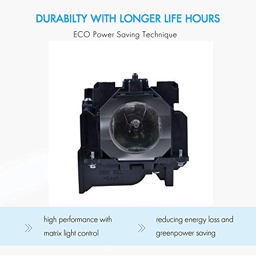 AWO ET-LAE300 Premium Replacement Projector Lamp Bulb with Housing for PANASONIC PT-EW540,PT-EW640,PT-EW730Z,PT-EW730ZL,PT-EX510,PT-EX610,PT-EX800Z,PT-EX800ZL,PT-EZ580,PT-EZ770Z,PT-EZ770ZL