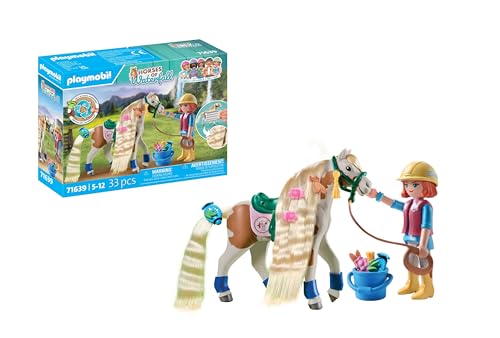 PLAYMOBIL Horses of Waterfall 71639 Ellie & Pferd mit Kreppeisen, inklusive...