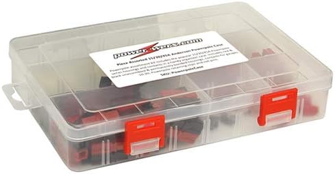 Valley Enterprises Powerwerx 150 Piece Assorted 15/30/45 Amp Anderson Power Connectors with Storage Case