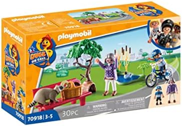 Playmobil DUCK ON CALL 70918 Police Action: Police Chase, Toy for Children Ages 3+