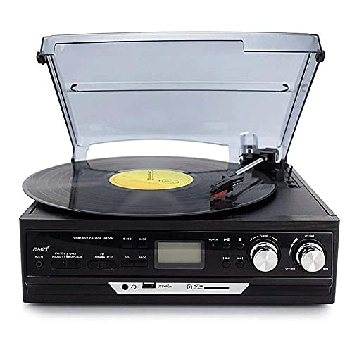 Tourne-disques Retro, Music Box Lecteur FM Vintage Multi-Fonction Tape Radio Streaming Turntable, Stéréo, Bluetooth Turntab (Tourne-disques) Happy Many Times - Les Beatles, Paul McCartney, John Lennon, RIngo Starr, George Harrison Tourne-disques Retro, Music Box Lecteur FM Vintage Multi-Fonction Tape Radio Streaming Turntable, Stéréo, Bluetooth Turntab (Tourne-disques) Happy Many Times
