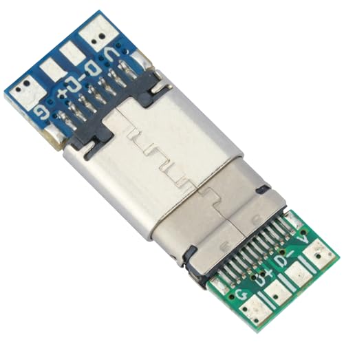 10 Piezas USB Tipo C Conector Macho y Hembra miniatura 6