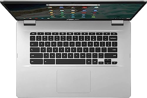 ASUS C523NA Chromebook 15.6'' HD Laptop, Intel Celeron N3350 Processor, 4GB RAM, 64GB eMMC Flash Memory, Intel HD Graphics, HD Webcam, Stereo Speakers, Chrome OS, Silver, (renewed) 5 ASUS C523NA Chromebook 15.6'' HD Laptop, Intel Celeron N3350 Processor, 4GB RAM, 64GB eMMC Flash Memory, Intel HD Graphics, HD Webcam, Stereo Speakers, Chrome OS, Silver, (renewed) - Image 3