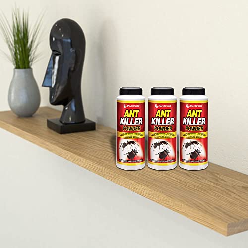 Ant Killer Powder for Indoor and Outdoor Use - Strongest Ant Killer for Lawns, Home, Kill Ants, Cockroaches, Woodlice, Earwigs and Crawling Insects (150g)