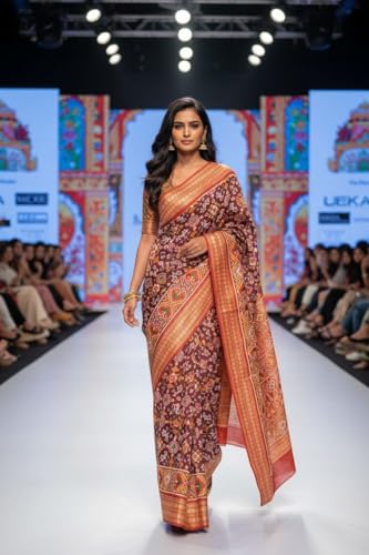 Image of SATIKA VASTRAM Tussar Silk Saree Solid Design Pure Soft Thread Weaving Contrast Border And Rich Pallu With Blouse Piece