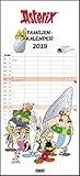  Asterix Familienplaner 2019 – Wandkalender – Familienkalender mit 5 Spalten –- Format 22 x 49 cm